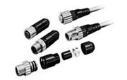 Kabel Omron PNP 5m m/M12 vinkel stik LED