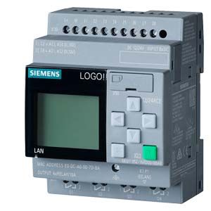 LOGO! 12/24RCE, logic module, disp PS/I/O: