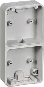 Opus 74 underlag 2modul lodret  IP44  LG