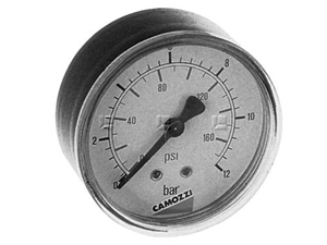 Manometer 0-12 bar  Ø40 1/8" Bag