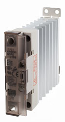 Solid state relay, 1 phase, 25A 100-240 VAC, with